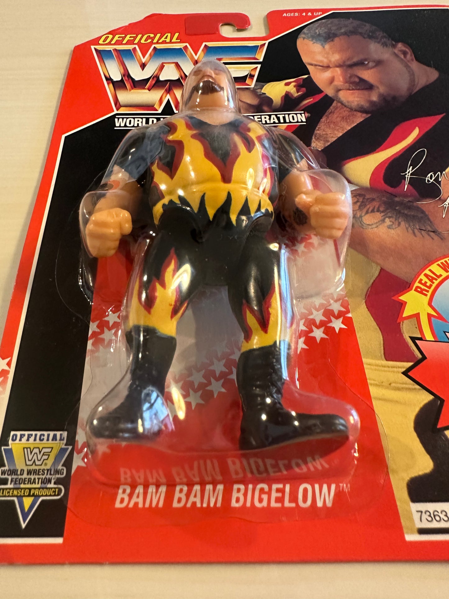 Bam Bam Bigelow Series 8 WWF Hasbro