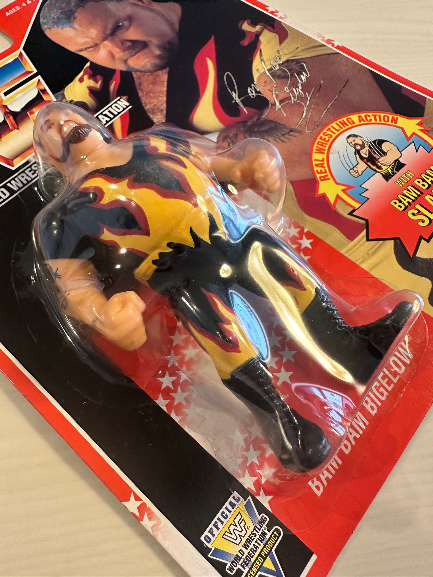 Bam Bam Bigelow Series 8 WWF Hasbro