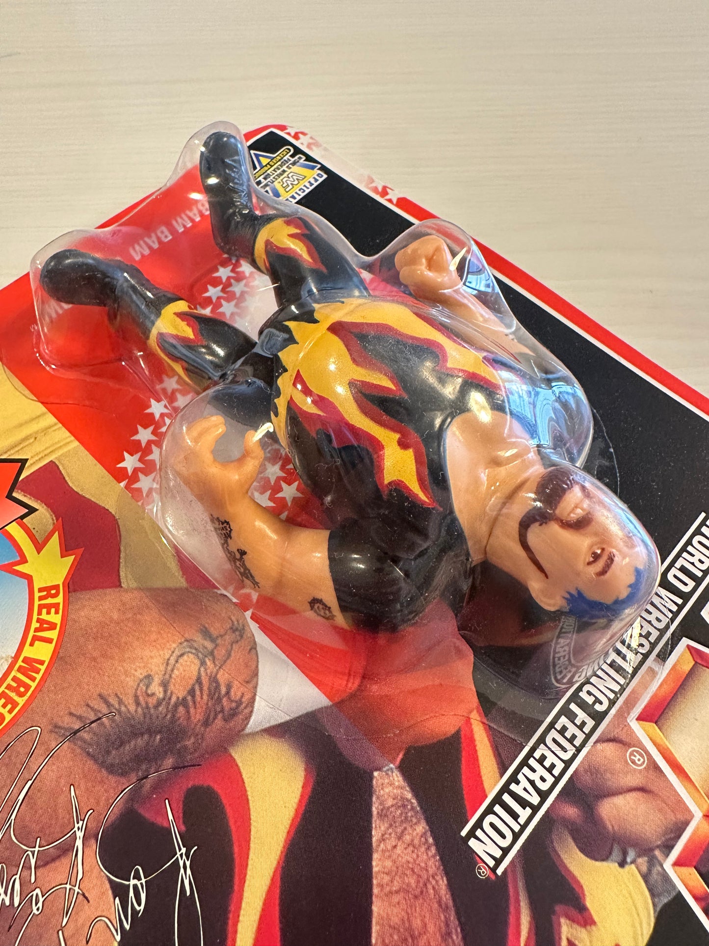 Bam Bam Bigelow Series 8 WWF Hasbro