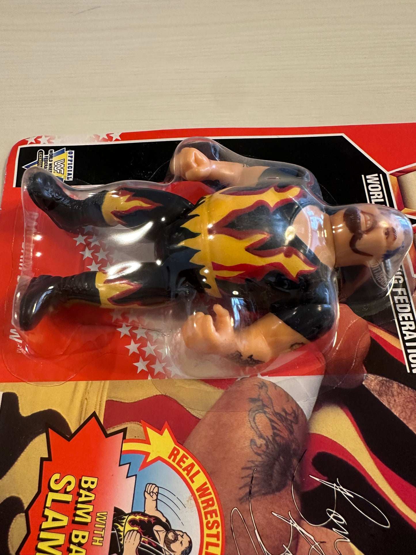 Bam Bam Bigelow Series 8 WWF Hasbro