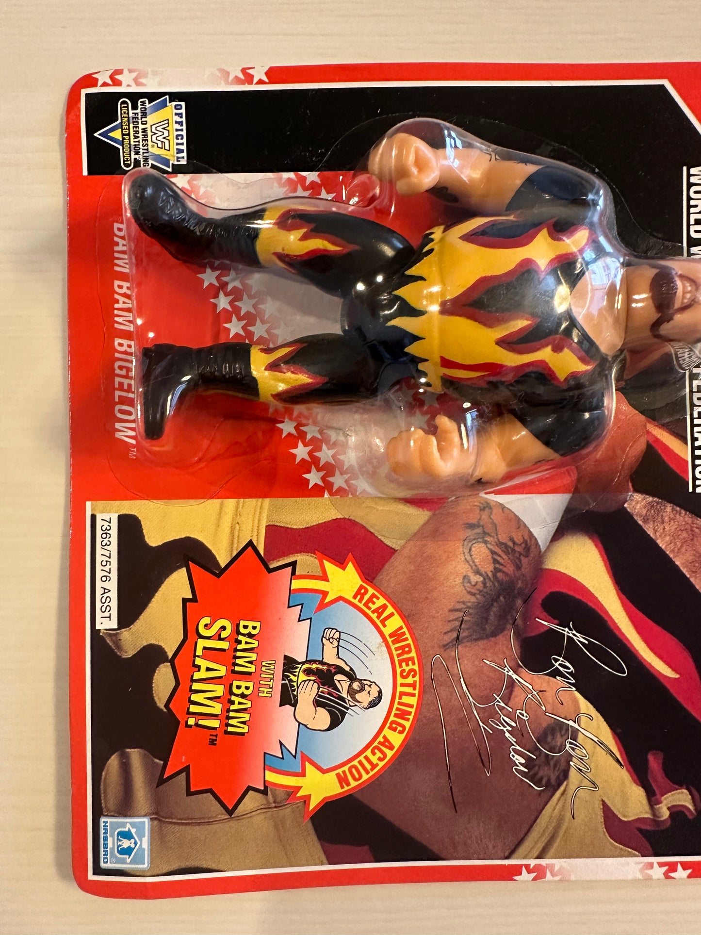 Bam Bam Bigelow Series 8 WWF Hasbro