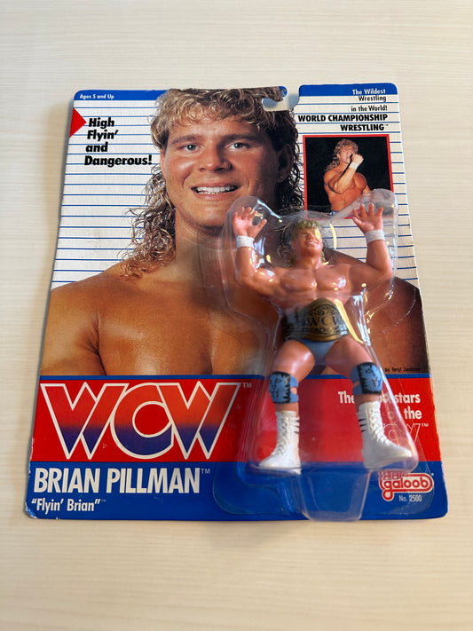 Brian Pillman WCW Galoob Blue Trunks UK Exclusive
