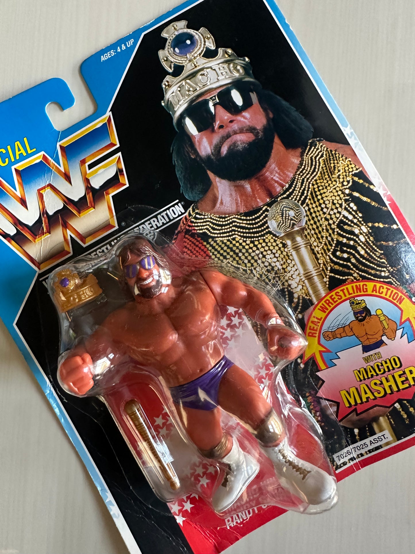 Macho King Randy Savage Series 2 WWF Hasbro