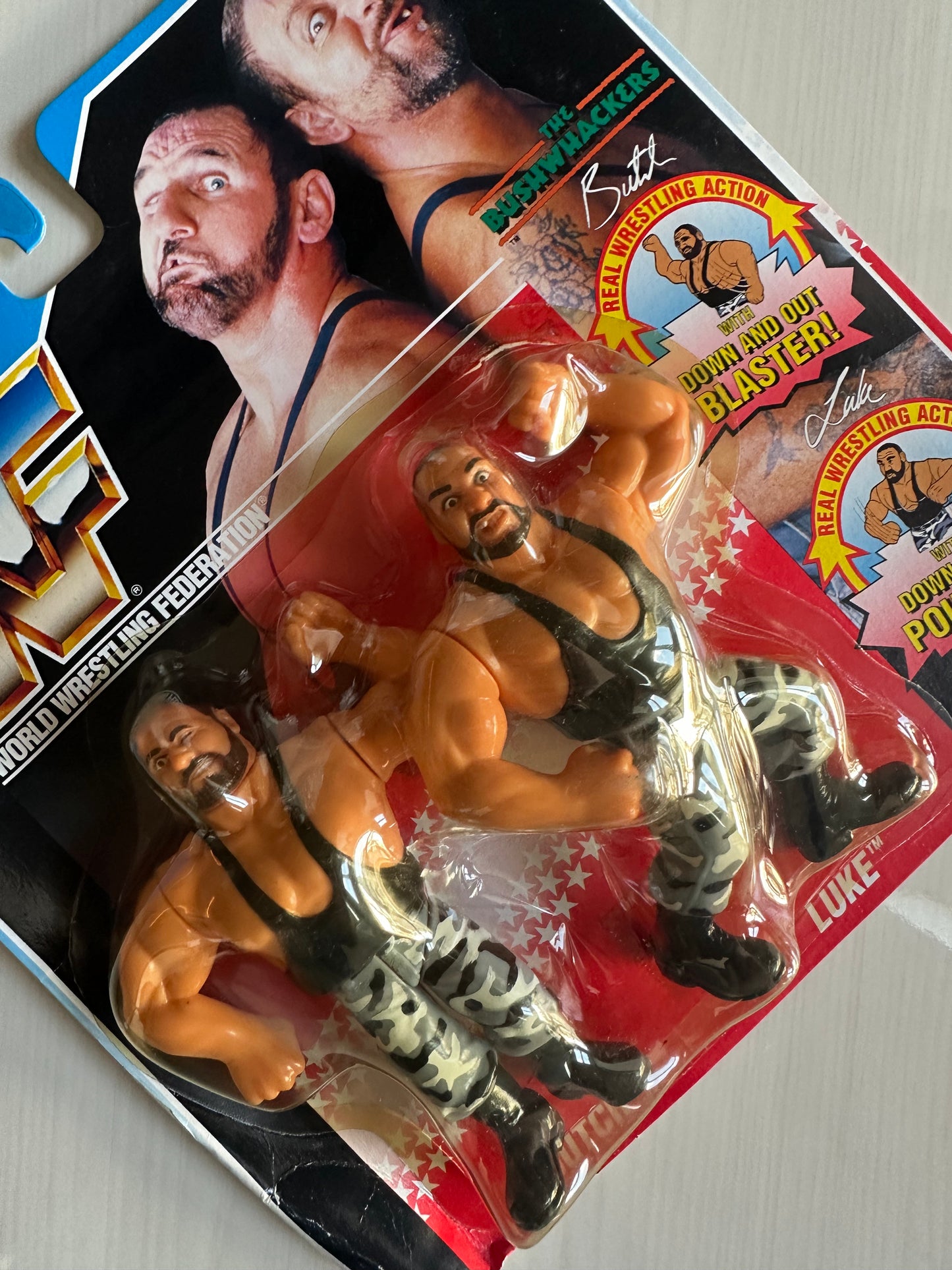 The Bushwhackers Series 2 WWF Hasbro