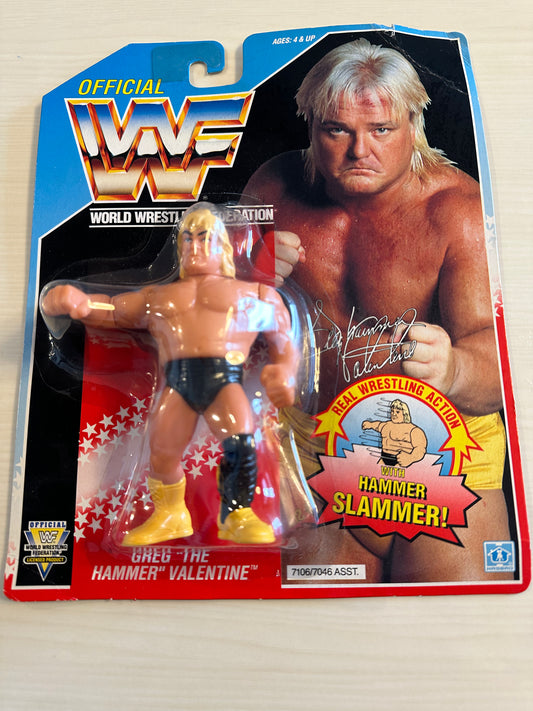 Greg the Hammer Valentine Series 3 WWF Hasbro