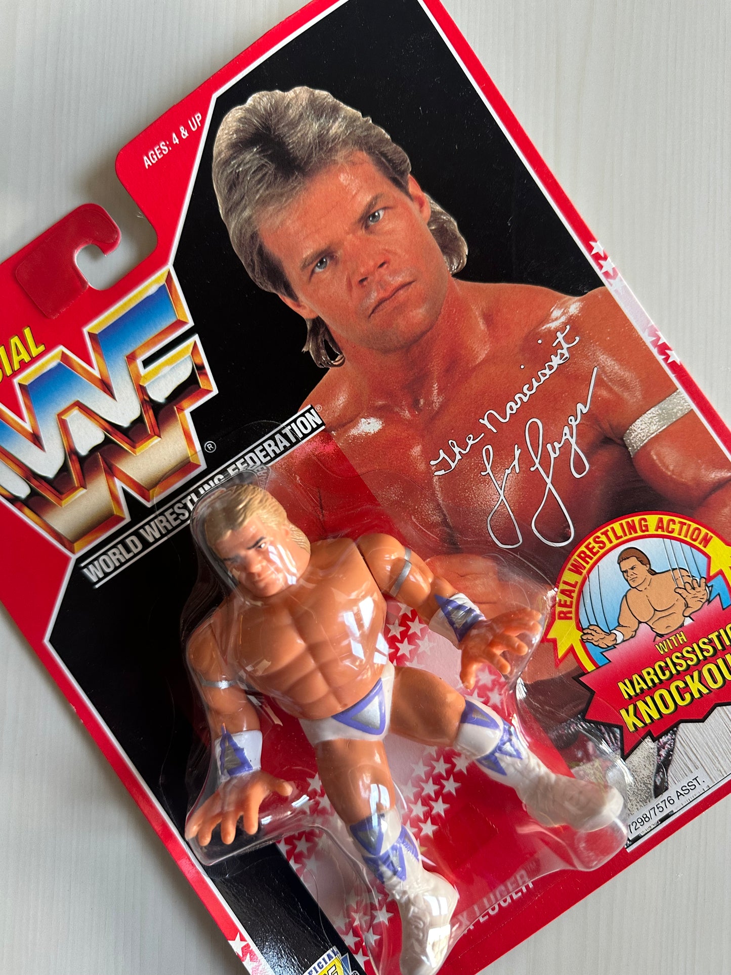 Lex Luger Series 8 WWF Hasbro