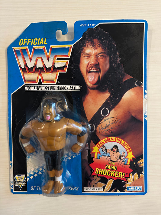Samu the Headshrinker Series 10 WWF Hasbro
