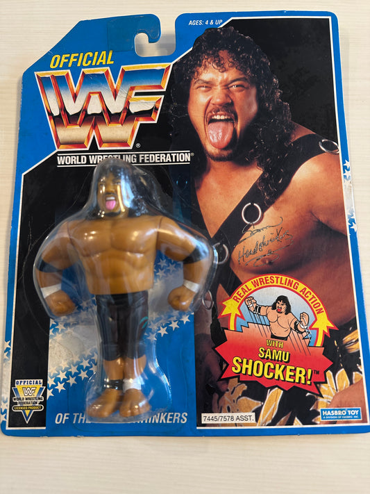 Samu the Headshrinker Series 10 WWF Hasbro