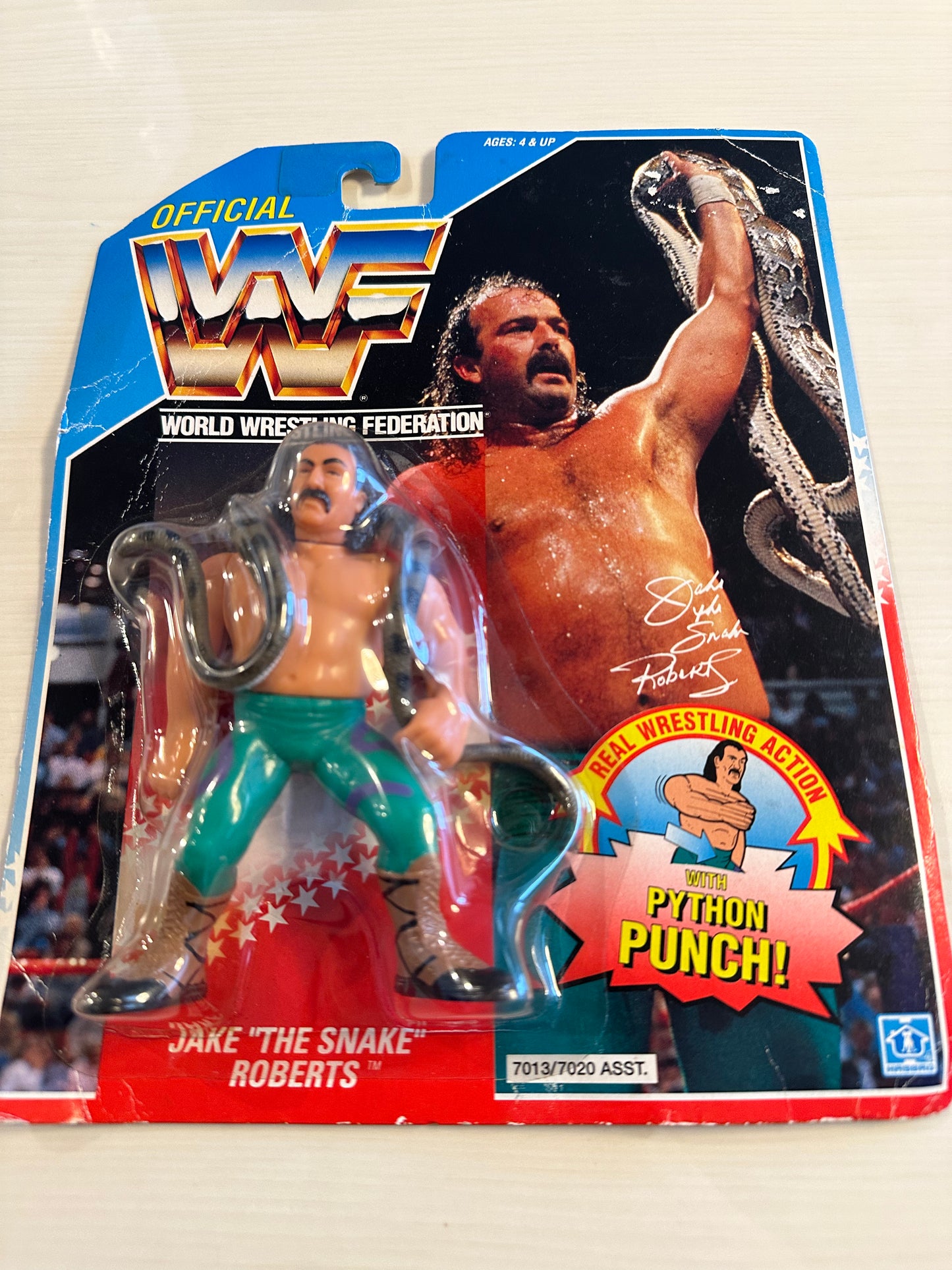 Jake the Snake Roberts Series 1 WWF Hasbro