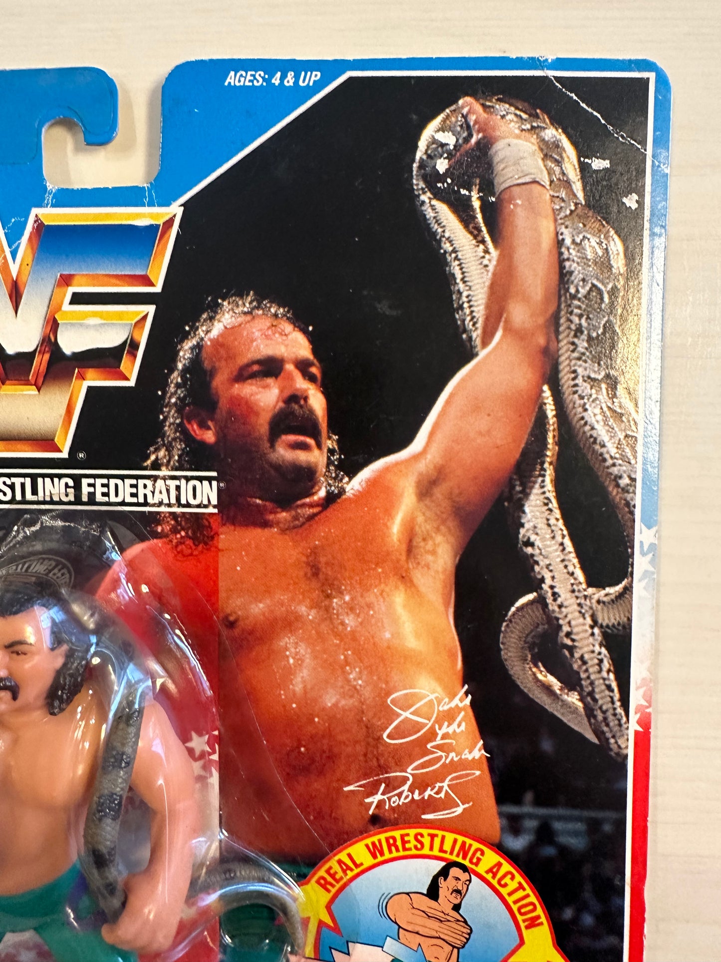 Jake the Snake Roberts Series 1 WWF Hasbro