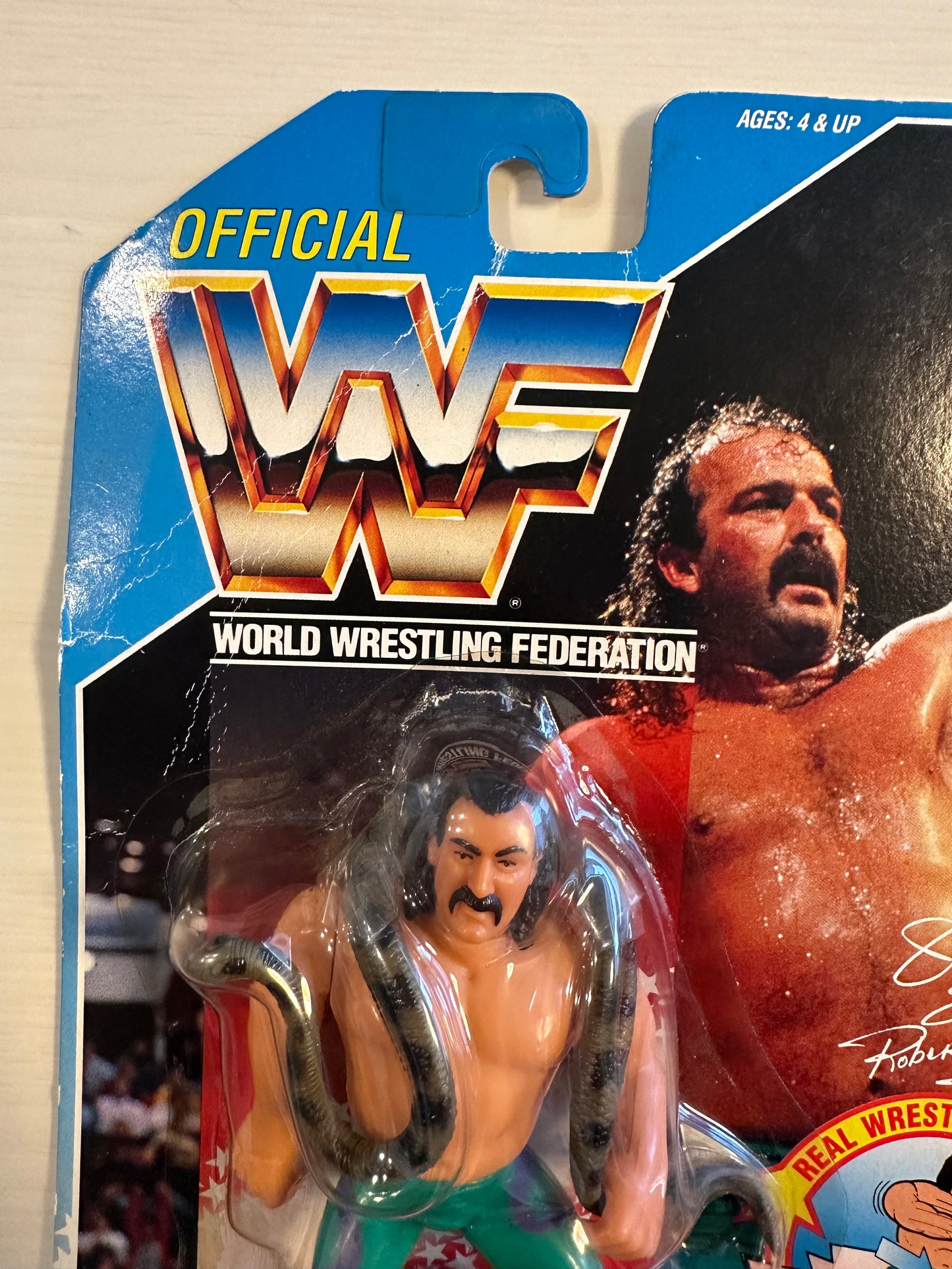 Jake the Snake Roberts Series 1 WWF Hasbro