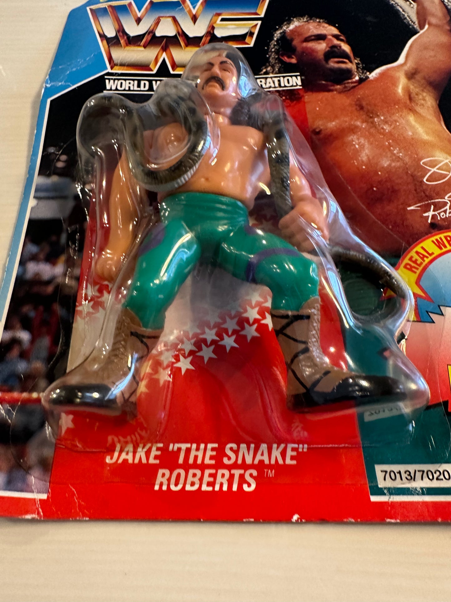 Jake the Snake Roberts Series 1 WWF Hasbro