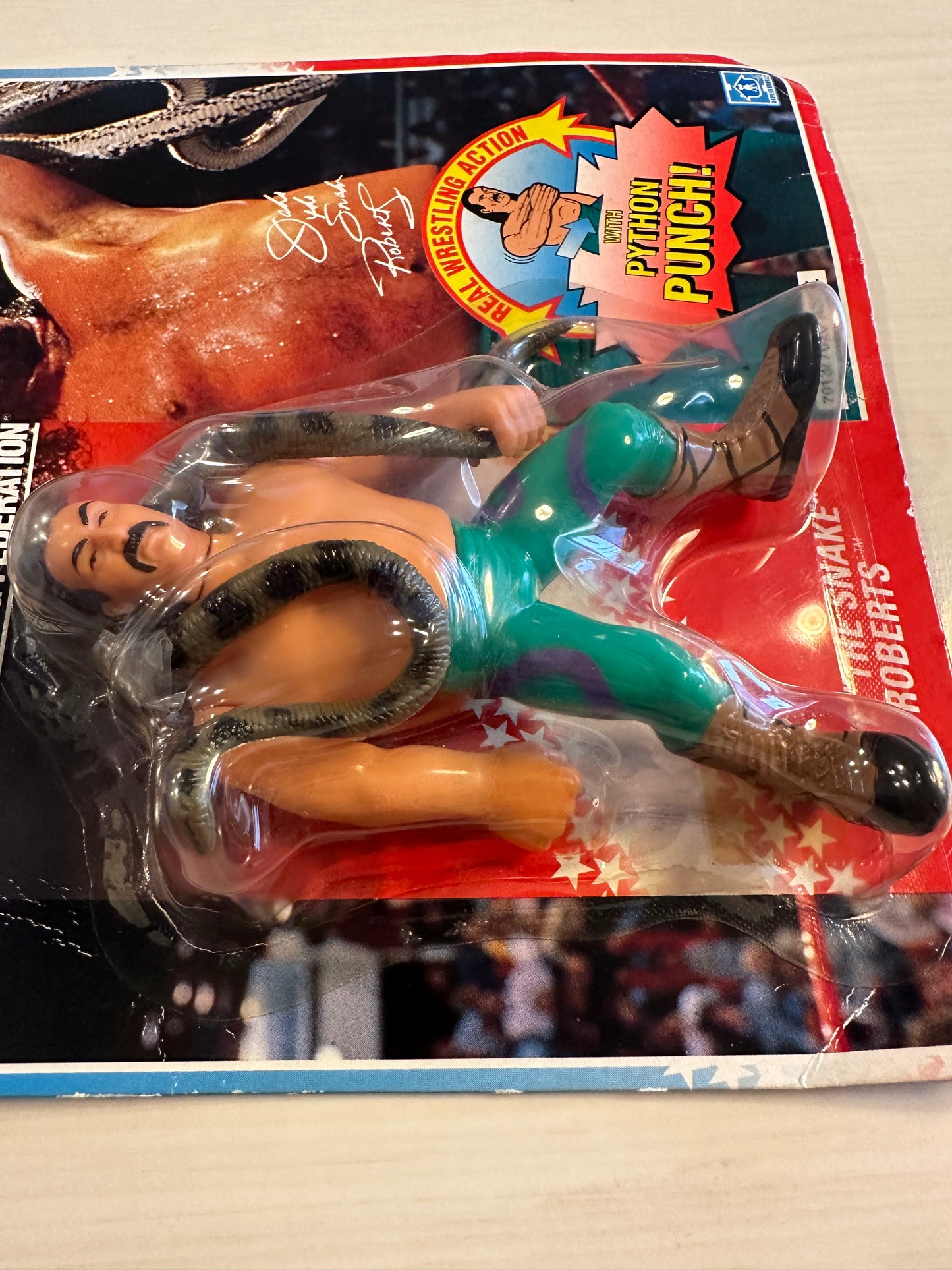 Jake the Snake Roberts Series 1 WWF Hasbro