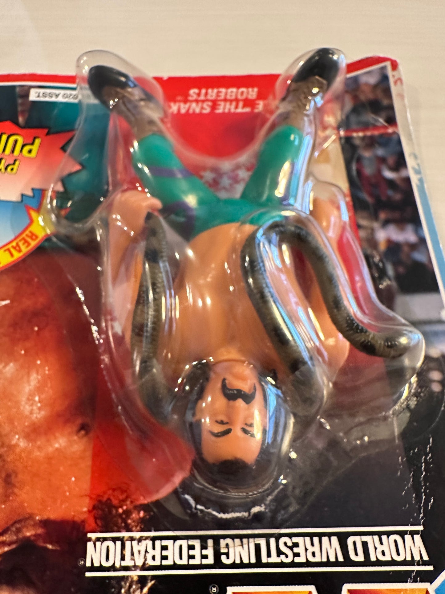 Jake the Snake Roberts Series 1 WWF Hasbro