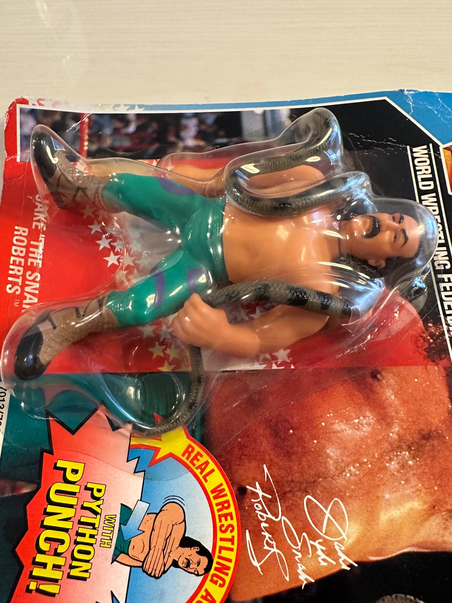 Jake the Snake Roberts Series 1 WWF Hasbro