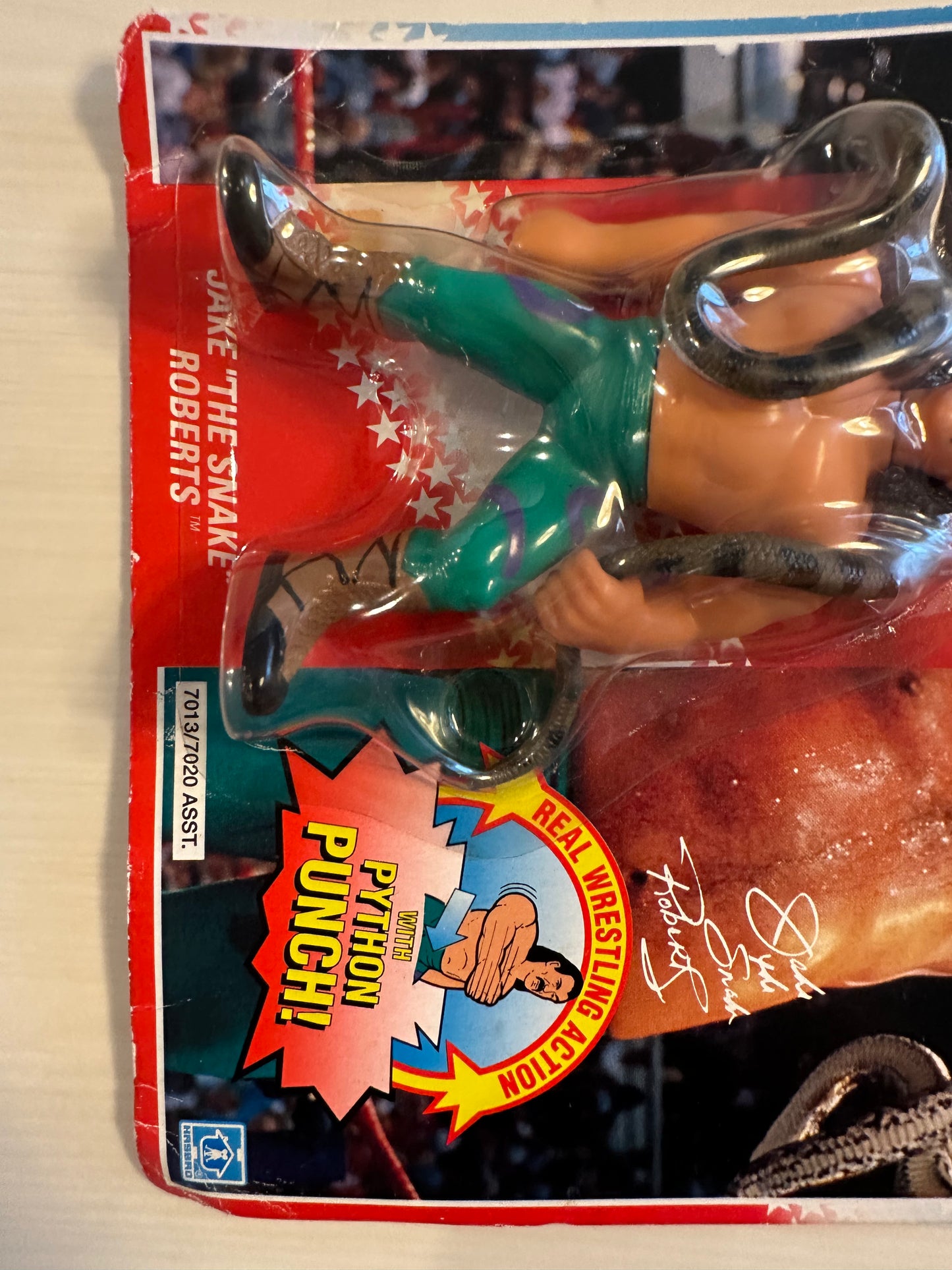 Jake the Snake Roberts Series 1 WWF Hasbro