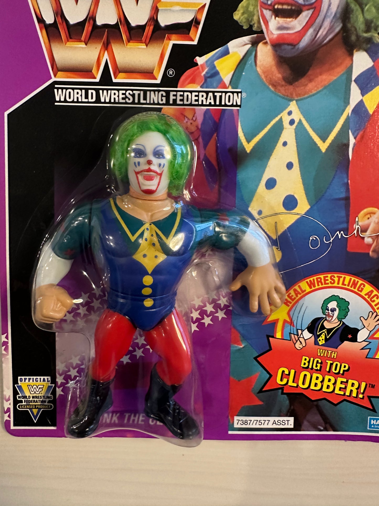 Doink the Clown Series 9 WWF Hasbro