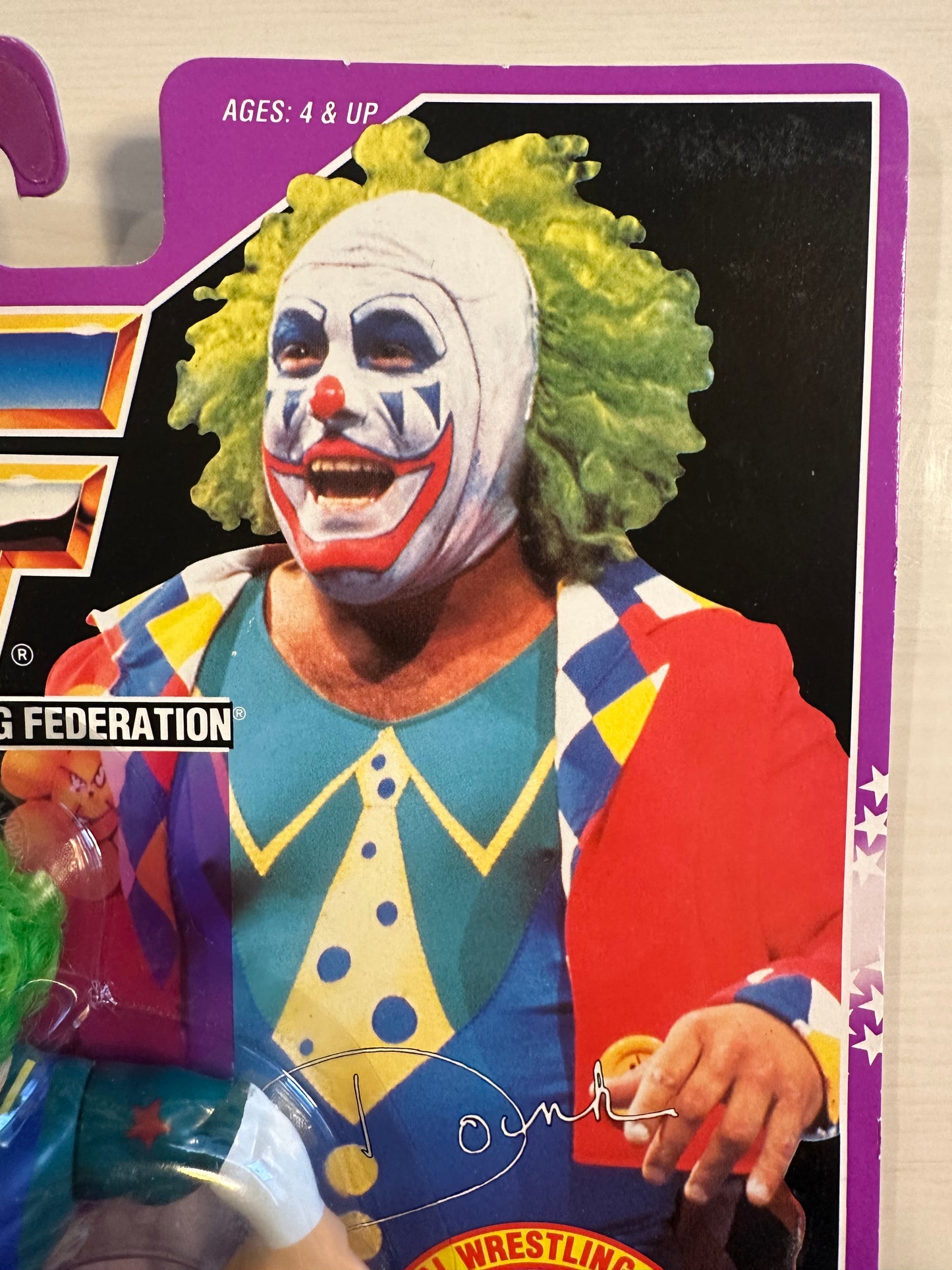 Doink the Clown Series 9 WWF Hasbro