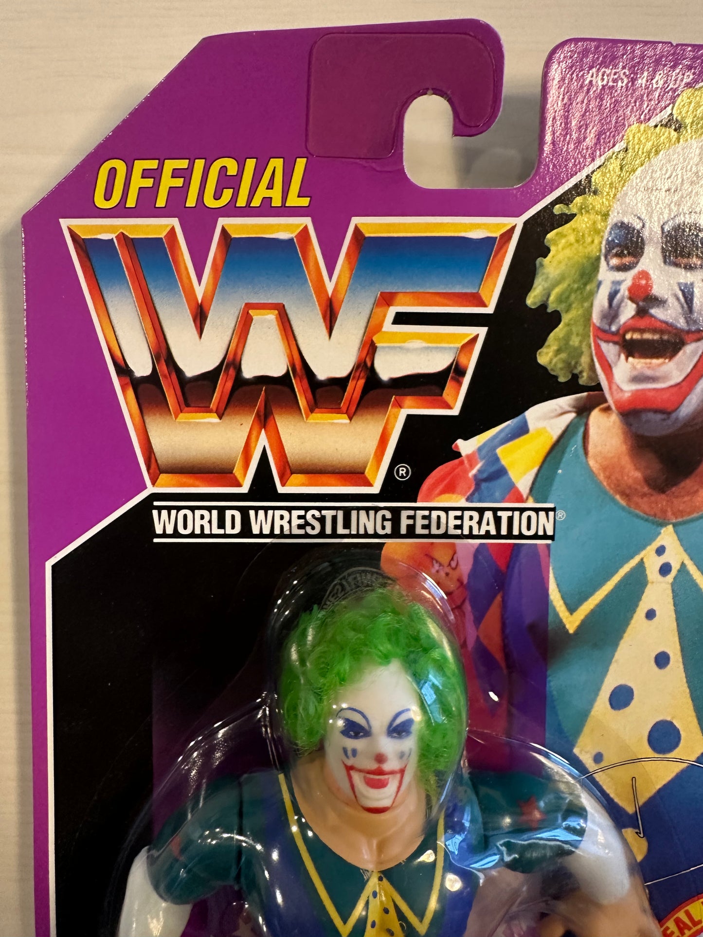 Doink the Clown Series 9 WWF Hasbro