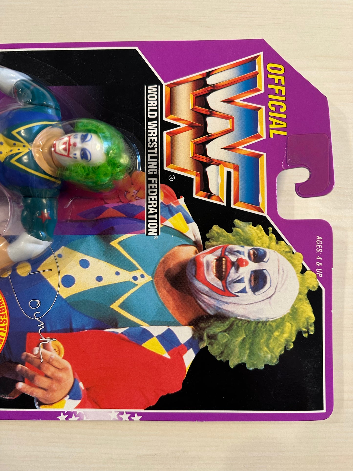 Doink the Clown Series 9 WWF Hasbro