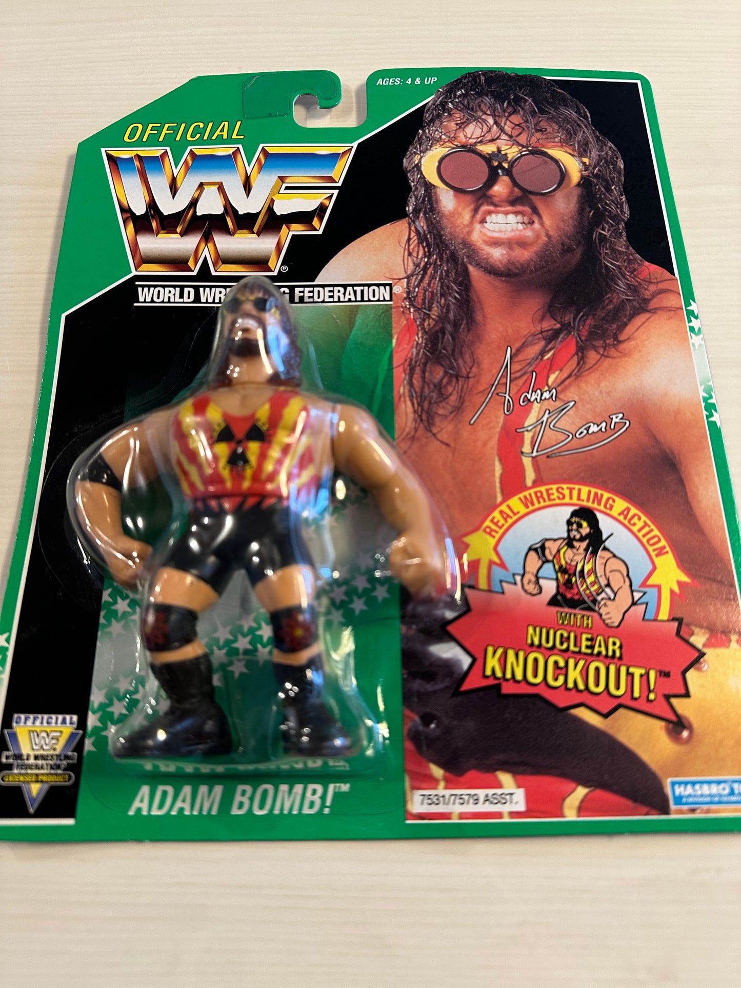 Adam Bomb Series 11 WWF Hasbro