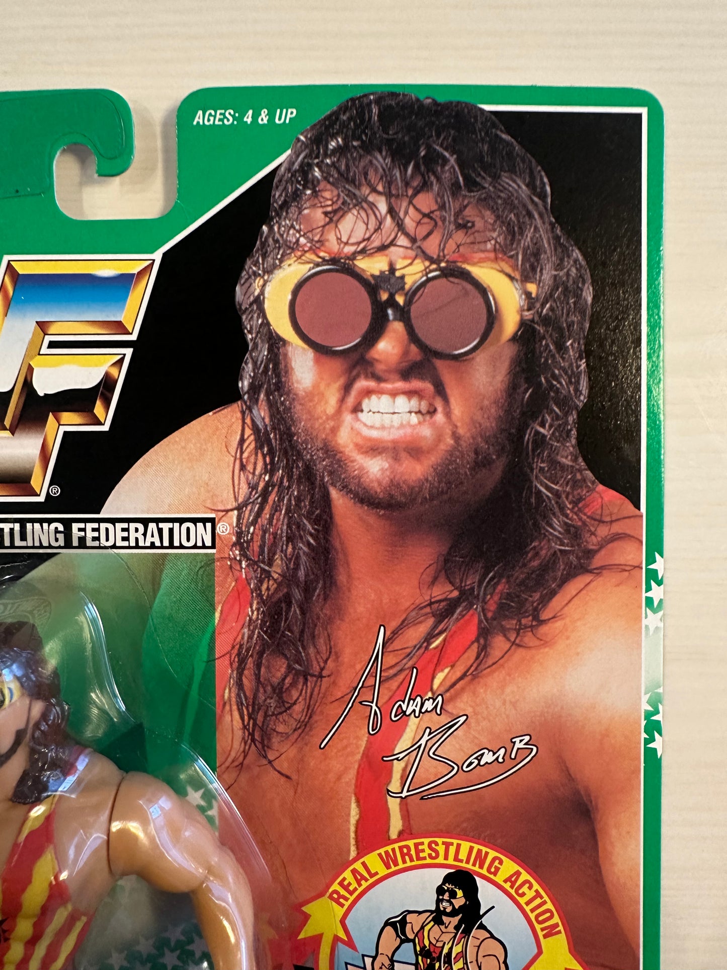 Adam Bomb Series 11 WWF Hasbro