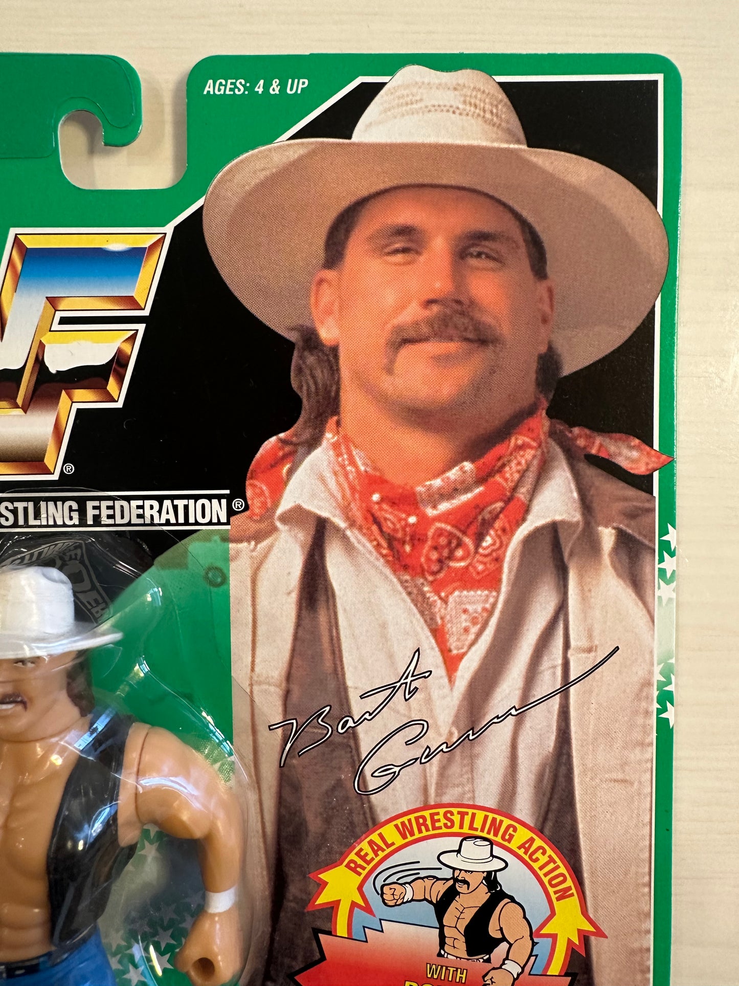 Bart the Smoking Gunn Series 11 WWF Hasbro