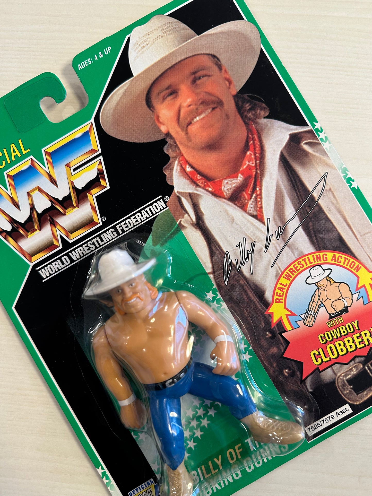 Billy the Smoking Gunn Series 11 WWF Hasbro