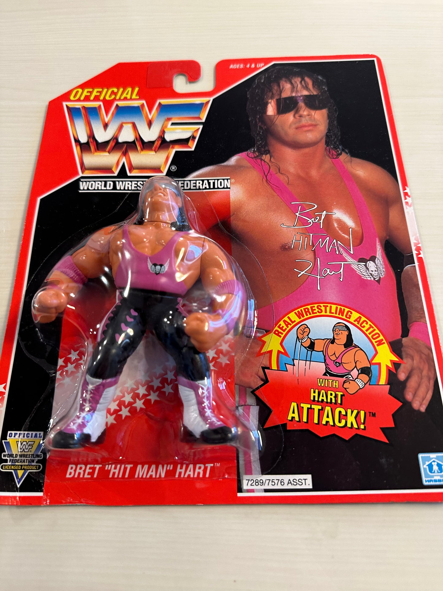 Bret the Hitman Hart Series 8 WWF Hasbro