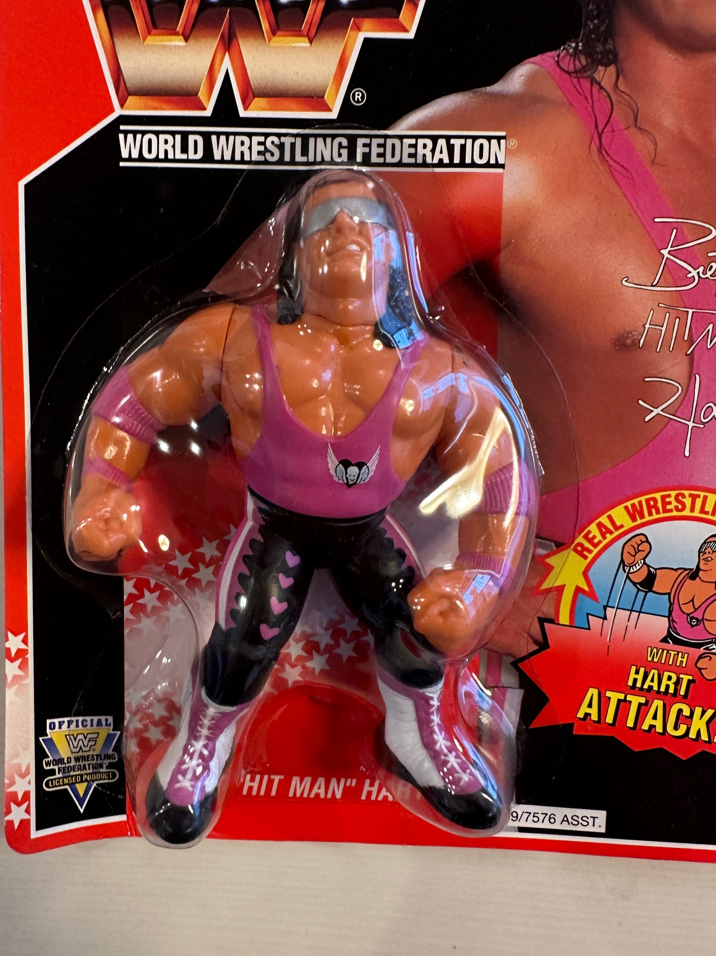 Bret the Hitman Hart Series 8 WWF Hasbro