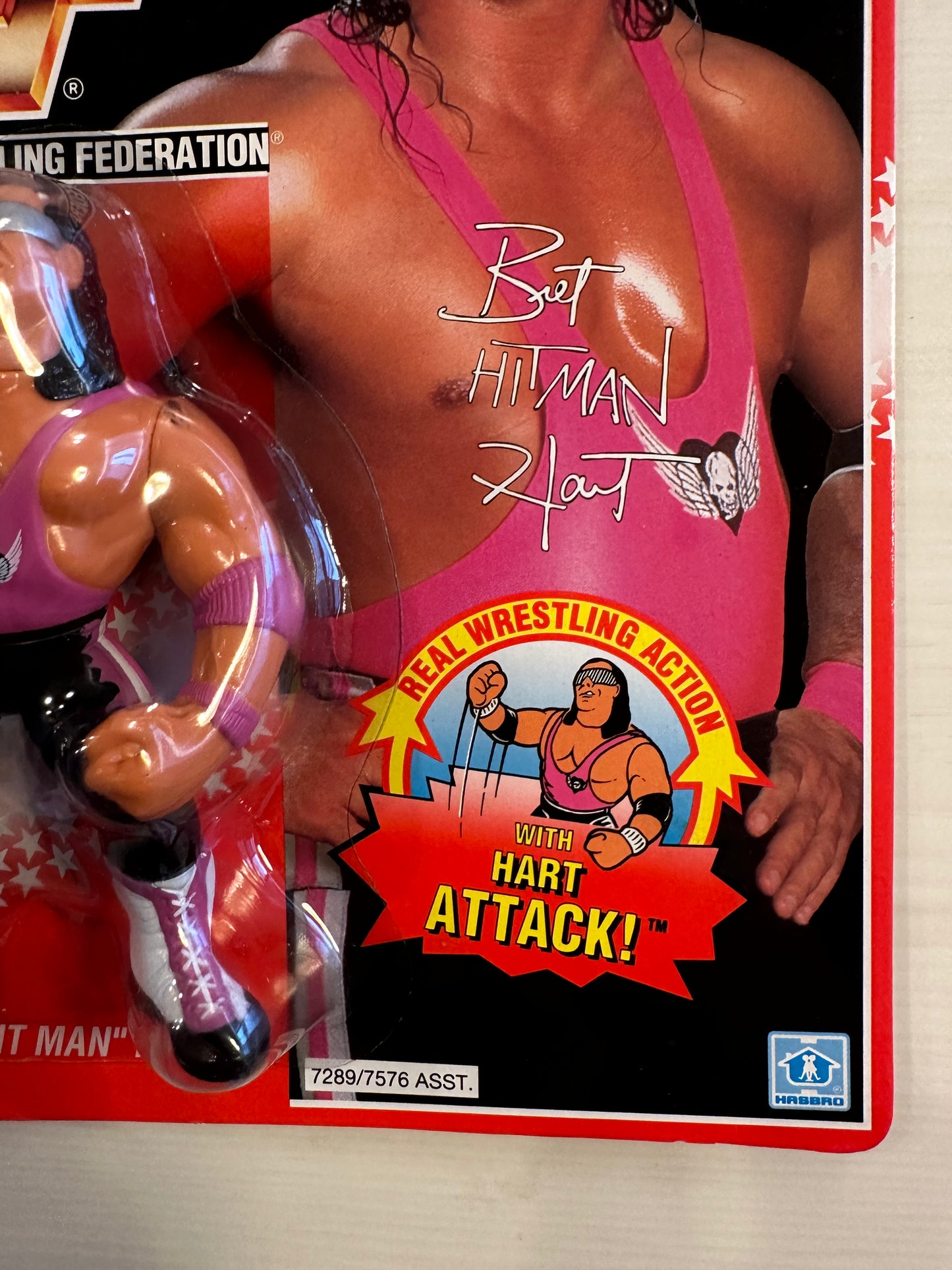 Bret the Hitman Hart Series 8 WWF Hasbro