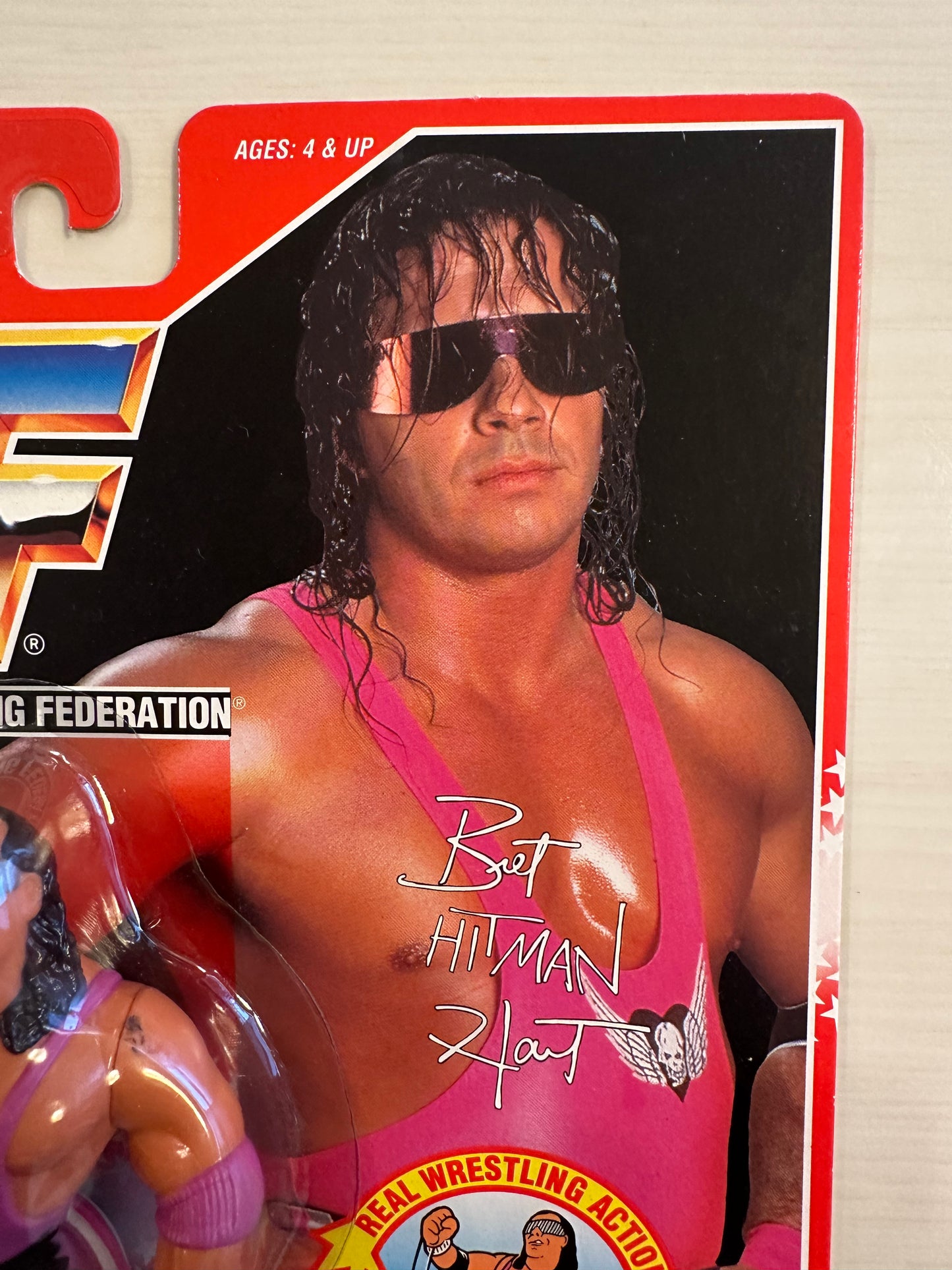 Bret the Hitman Hart Series 8 WWF Hasbro