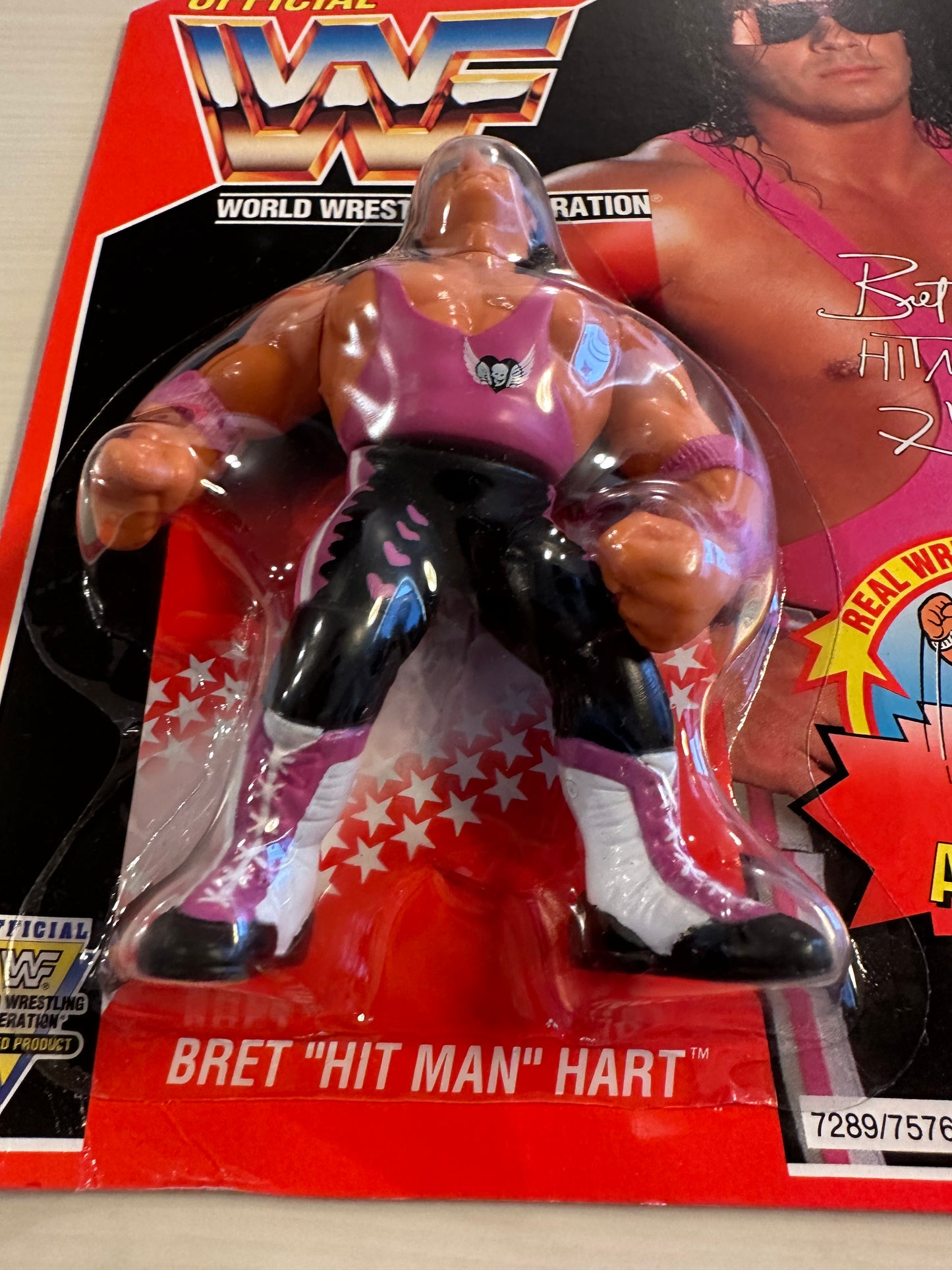 Bret the Hitman Hart Series 8 WWF Hasbro