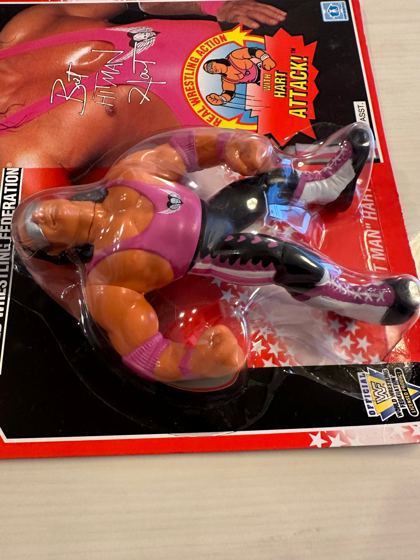 Bret the Hitman Hart Series 8 WWF Hasbro
