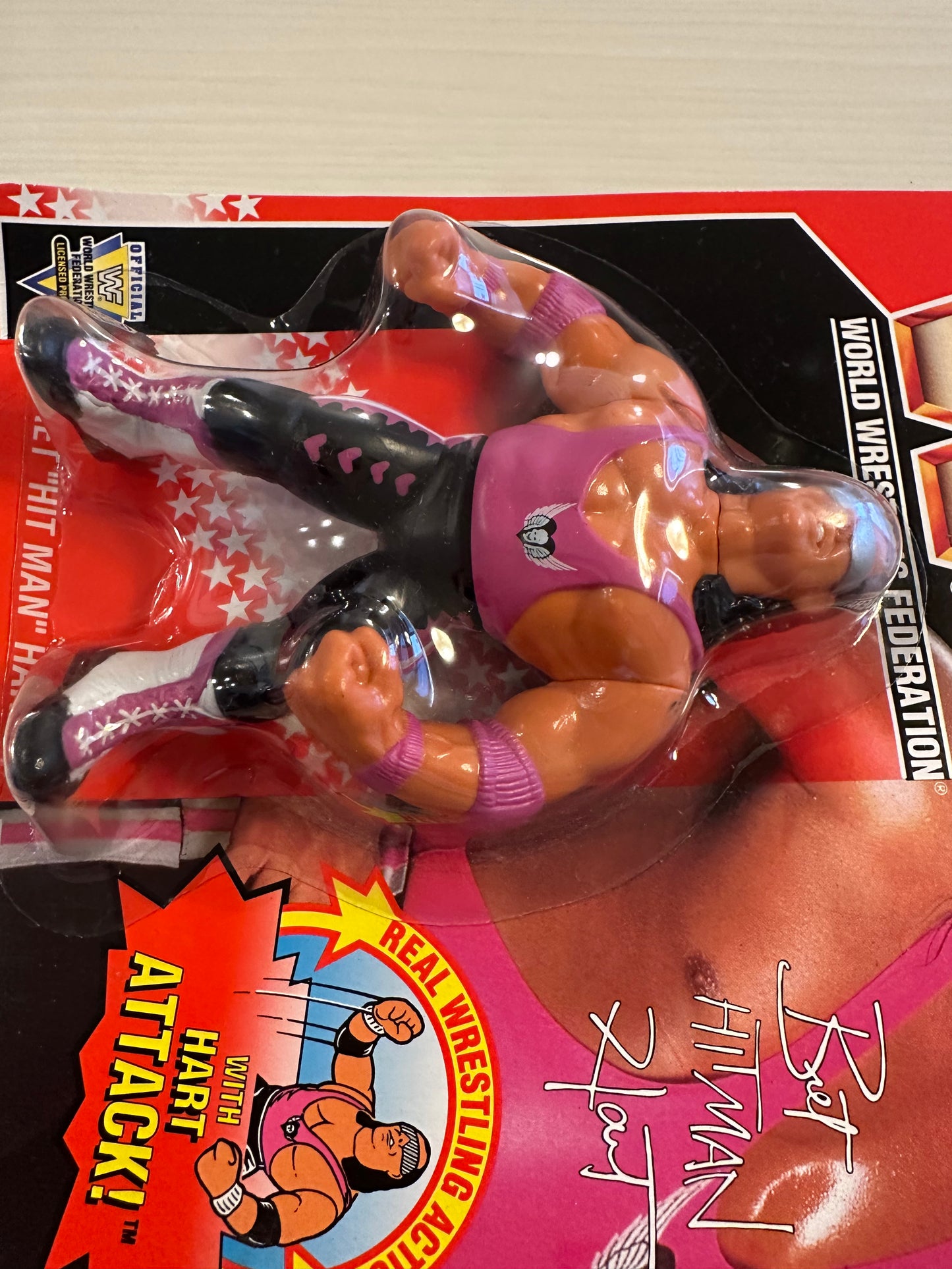 Bret the Hitman Hart Series 8 WWF Hasbro