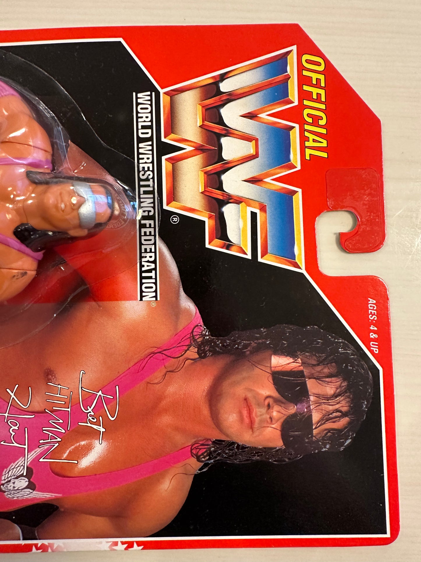 Bret the Hitman Hart Series 8 WWF Hasbro