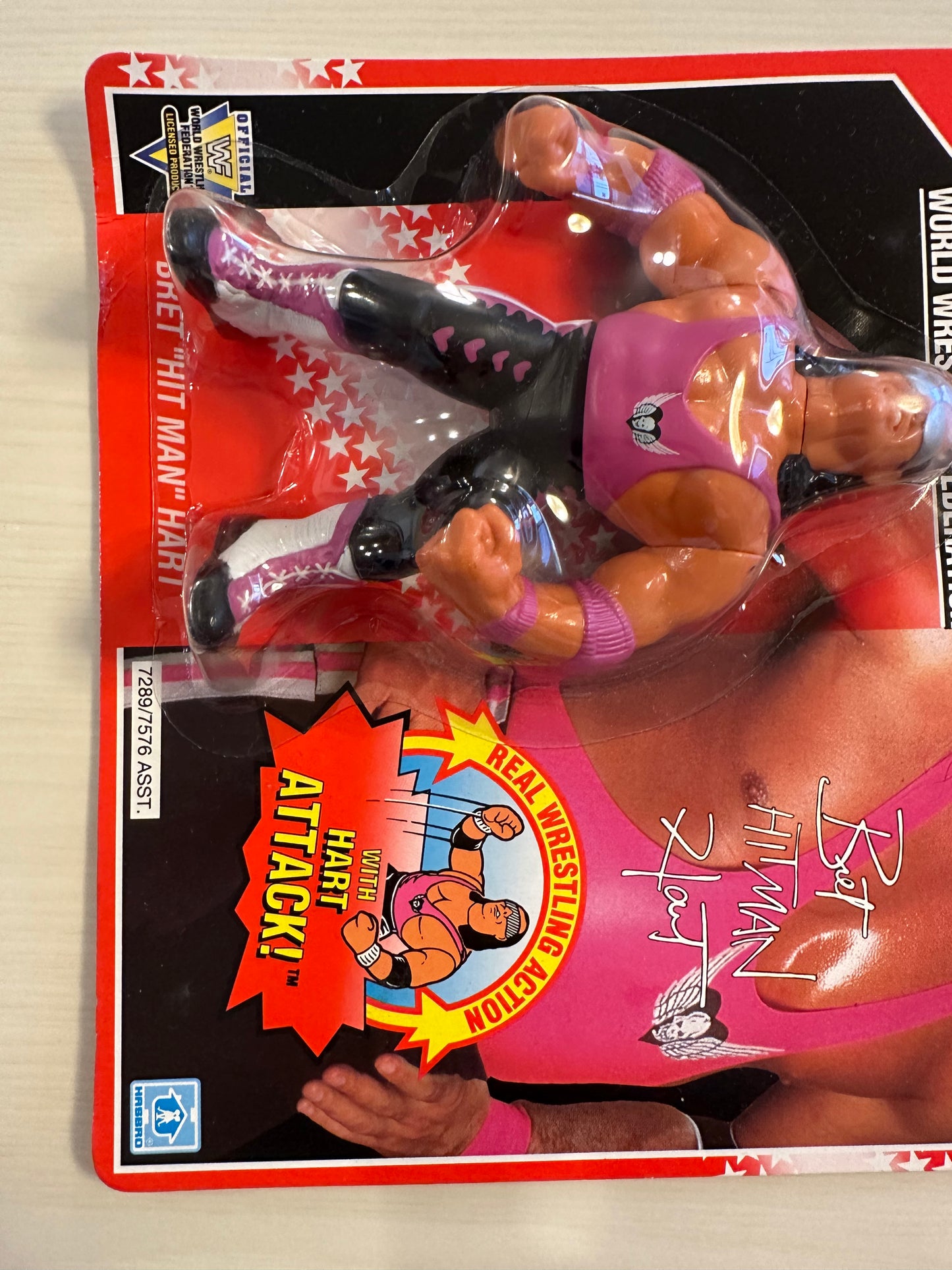Bret the Hitman Hart Series 8 WWF Hasbro