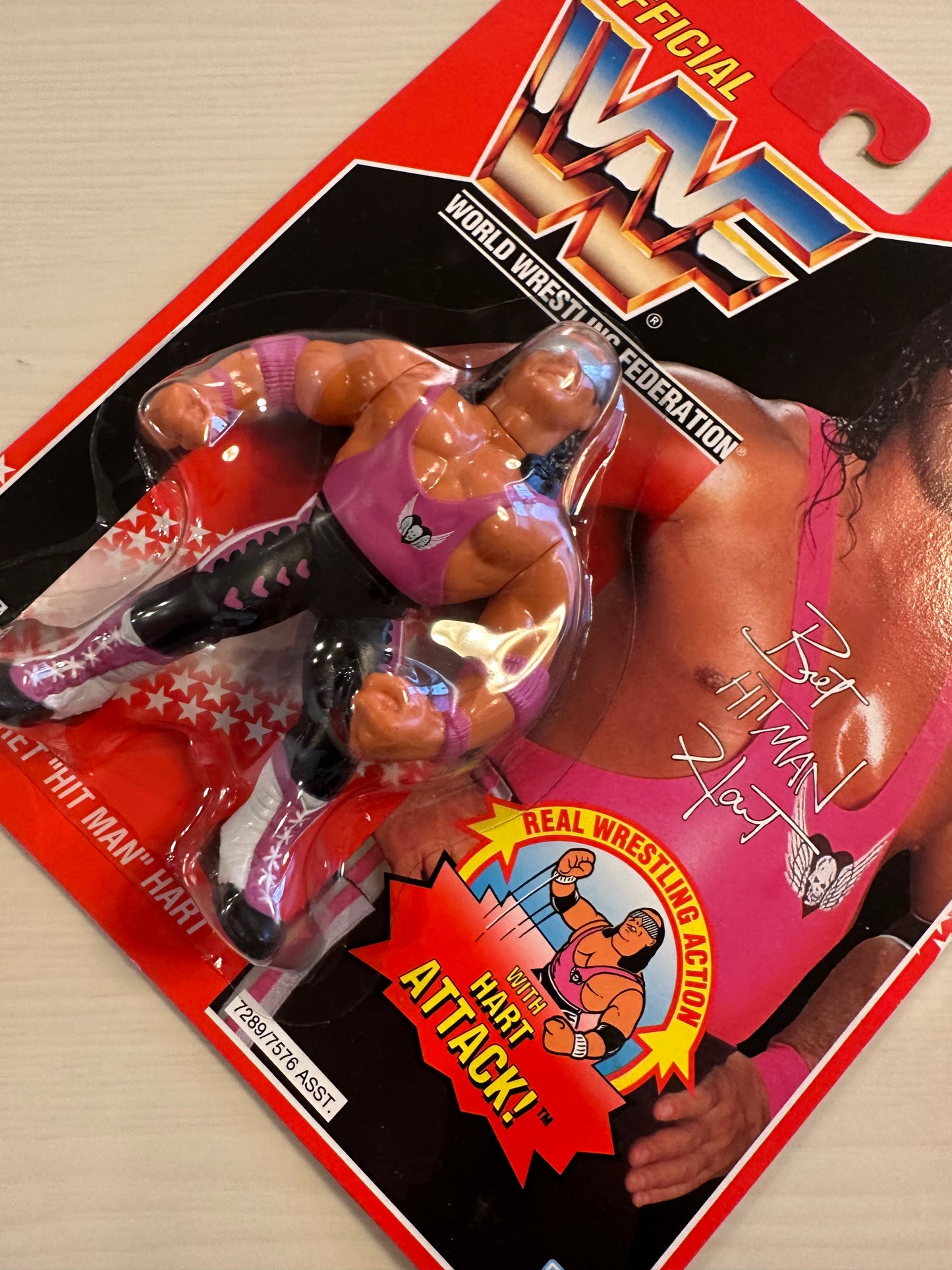 Bret the Hitman Hart Series 8 WWF Hasbro