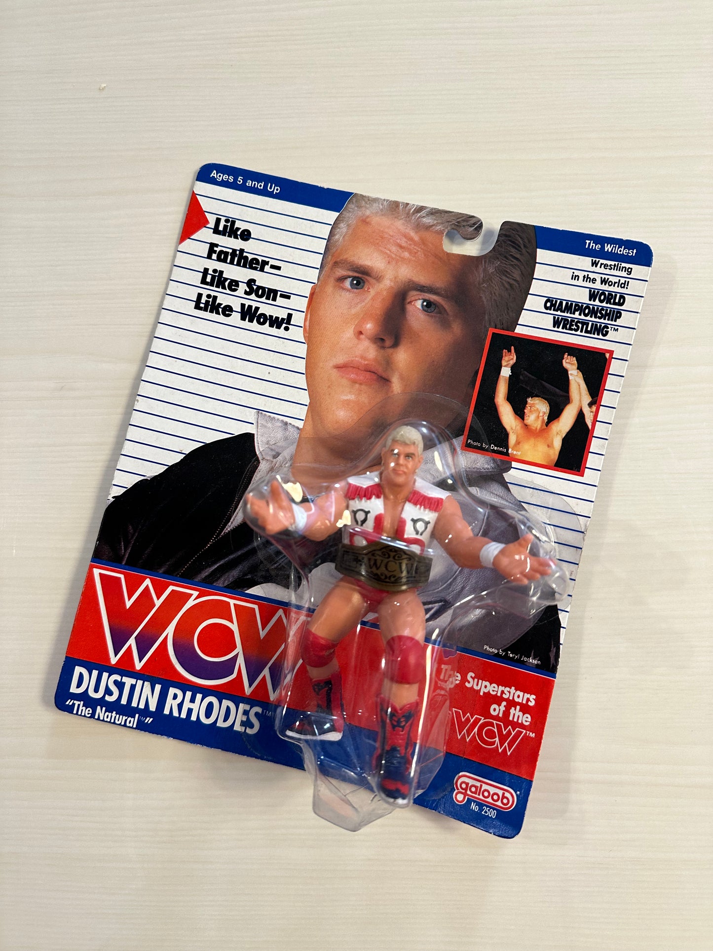 Dustin Rhodes WCW Galoob UK Exclusive