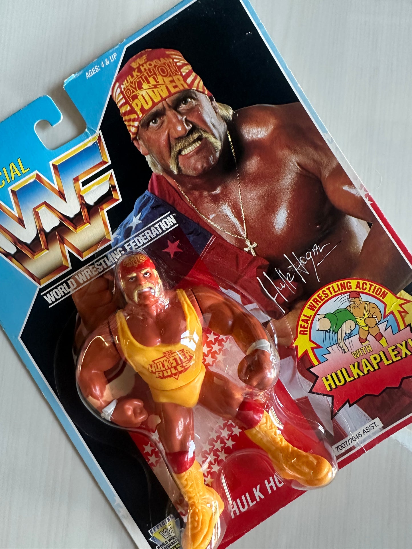 Hulk Hogan Series 3 WWF Hasbro