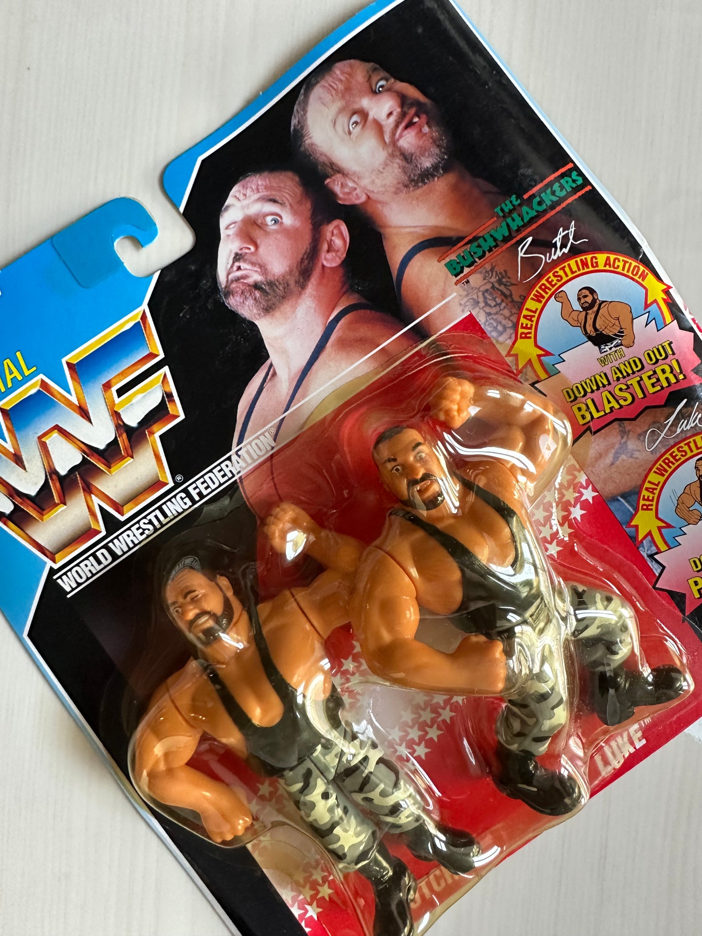 The Bushwhackers Series 2 WWF Hasbro