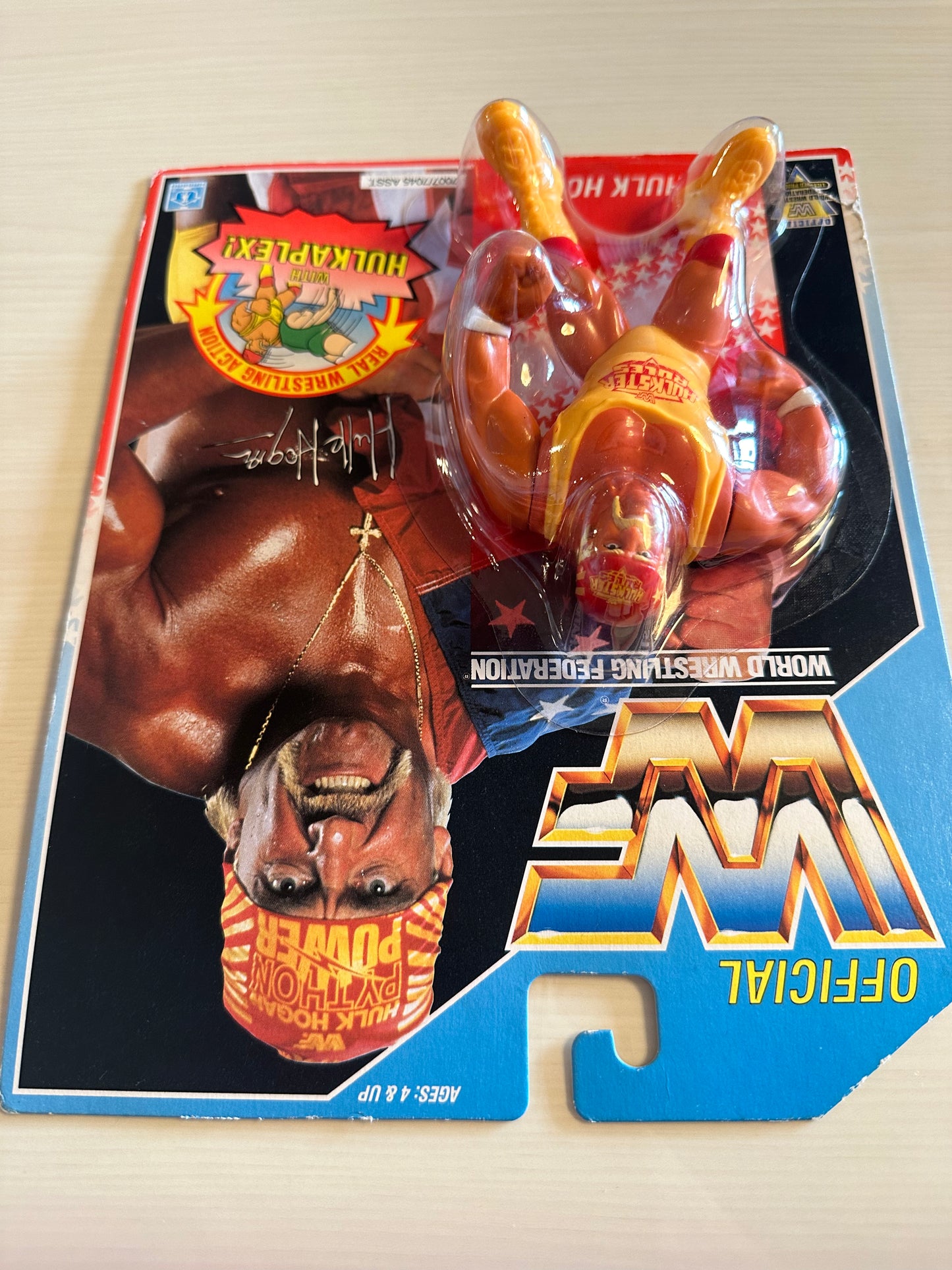 Hulk Hogan 3 Series 3 WWF Hasbro