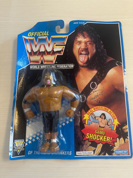 Samu the Headshrinker Series 10 WWF Hasbro
