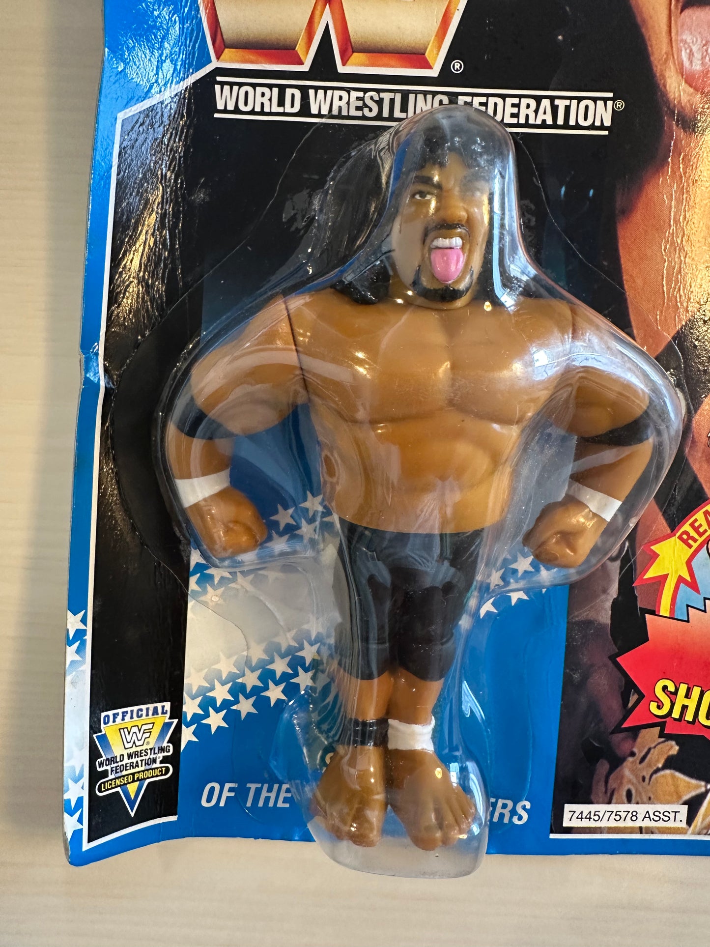 Samu the Headshrinker Series 10 WWF Hasbro