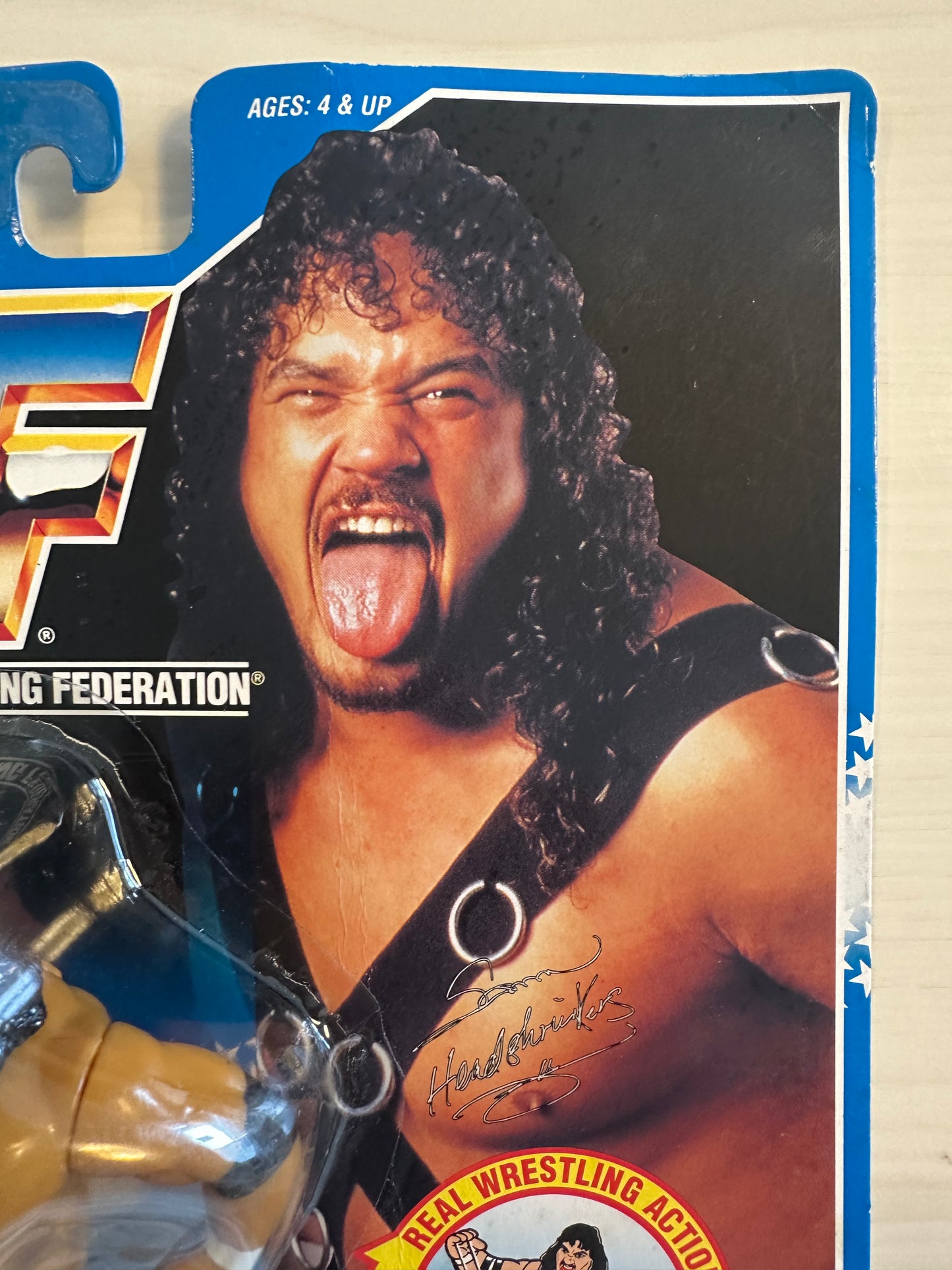Samu the Headshrinker Series 10 WWF Hasbro