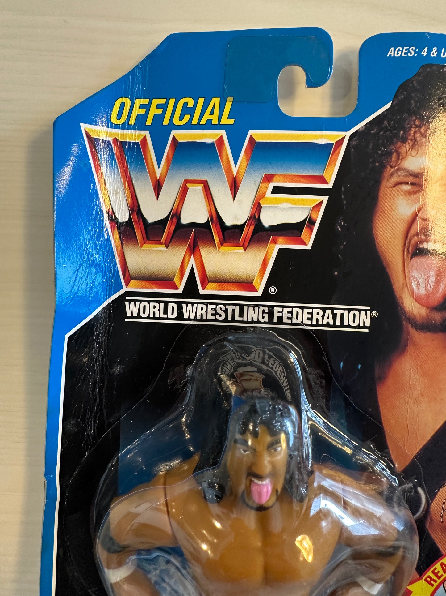 Samu the Headshrinker Series 10 WWF Hasbro