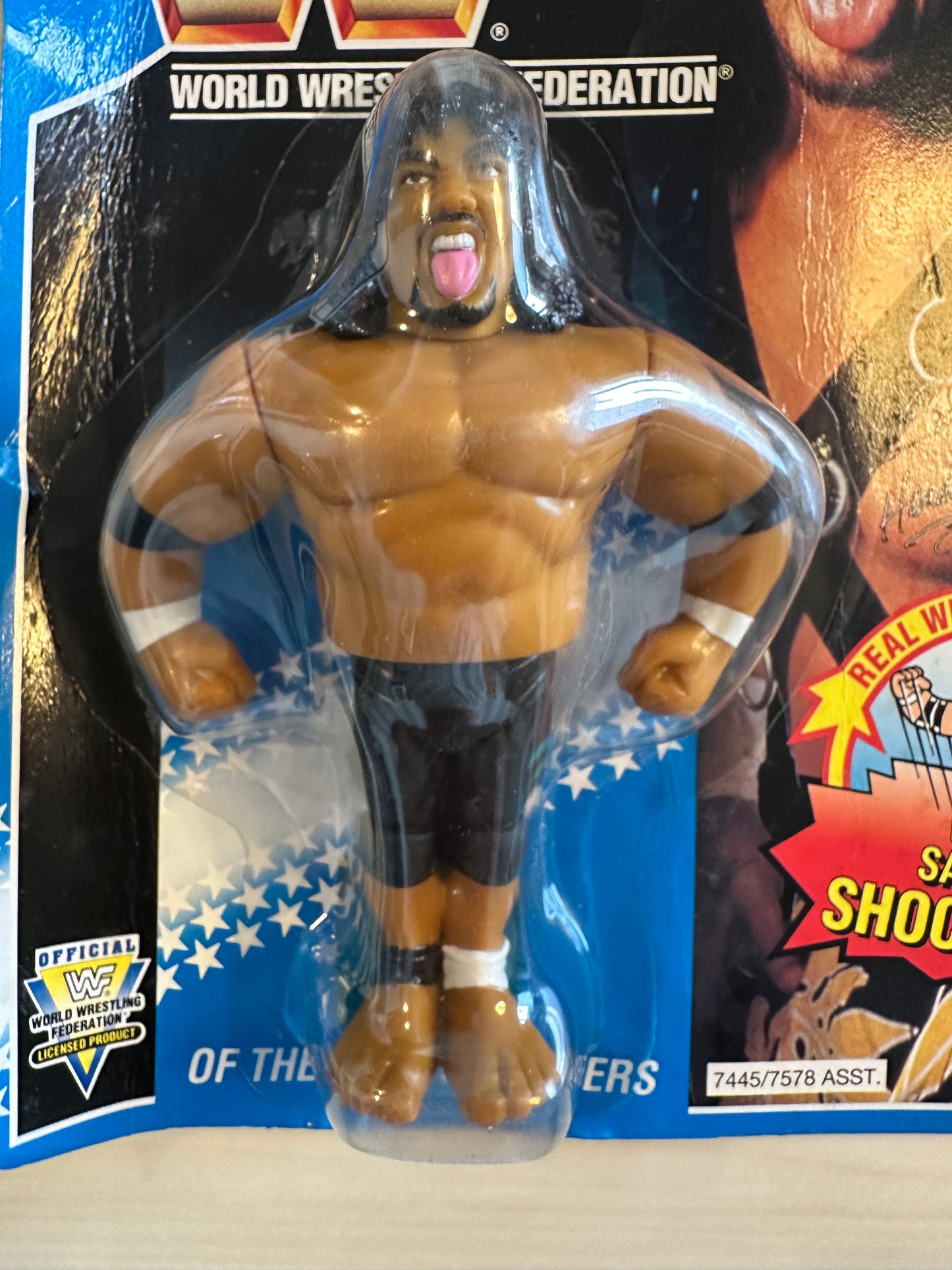 Samu the Headshrinker Series 10 WWF Hasbro