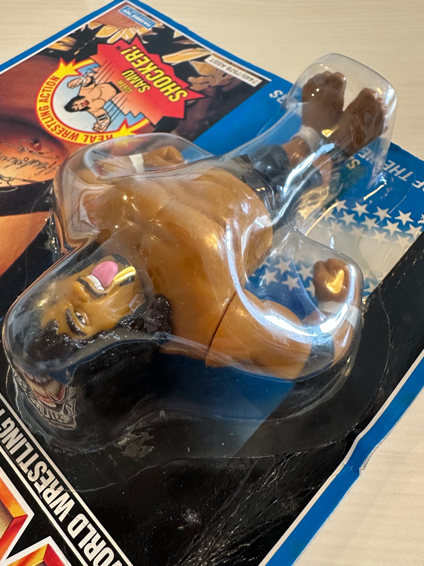 Samu the Headshrinker Series 10 WWF Hasbro