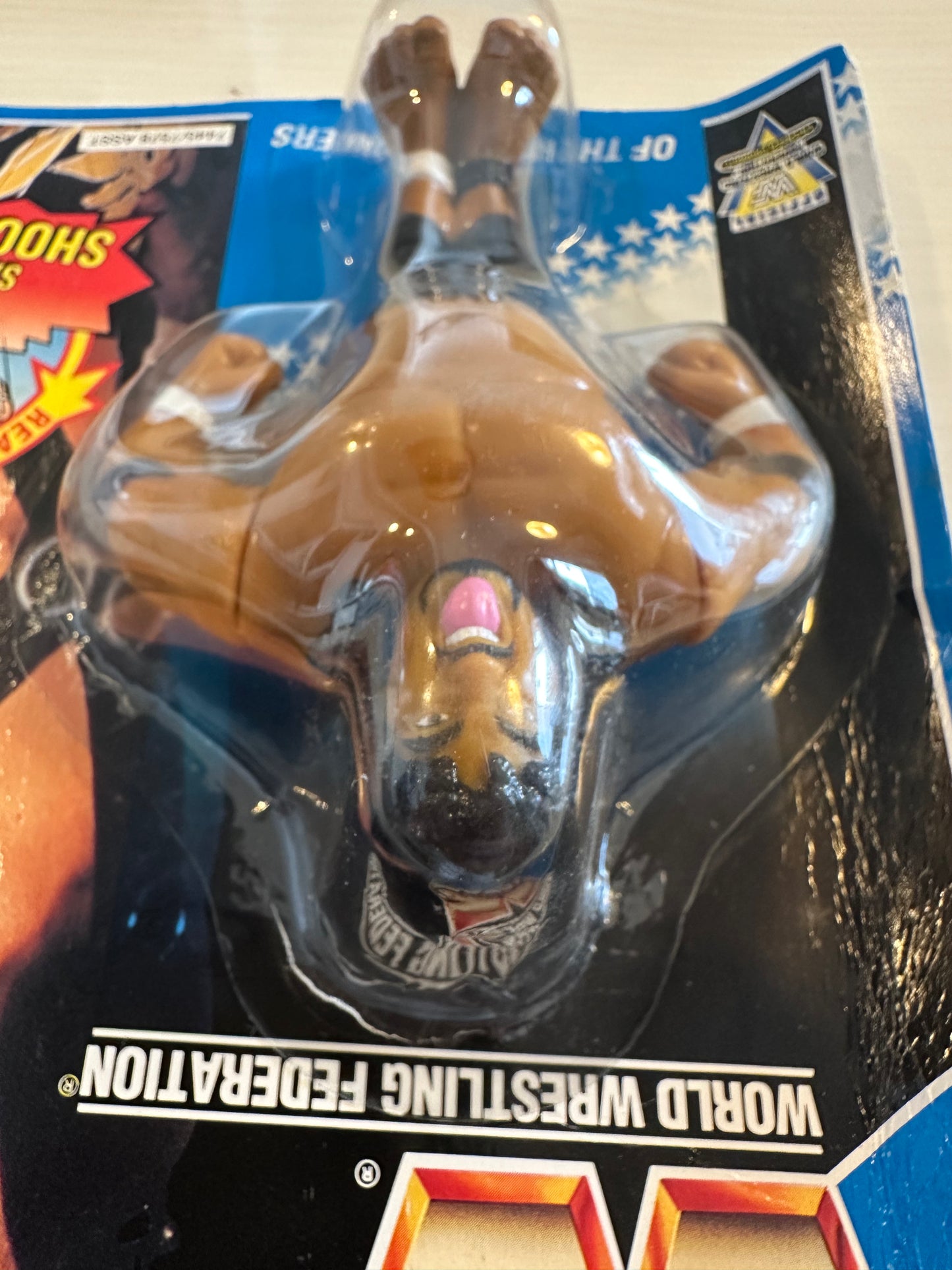 Samu the Headshrinker Series 10 WWF Hasbro