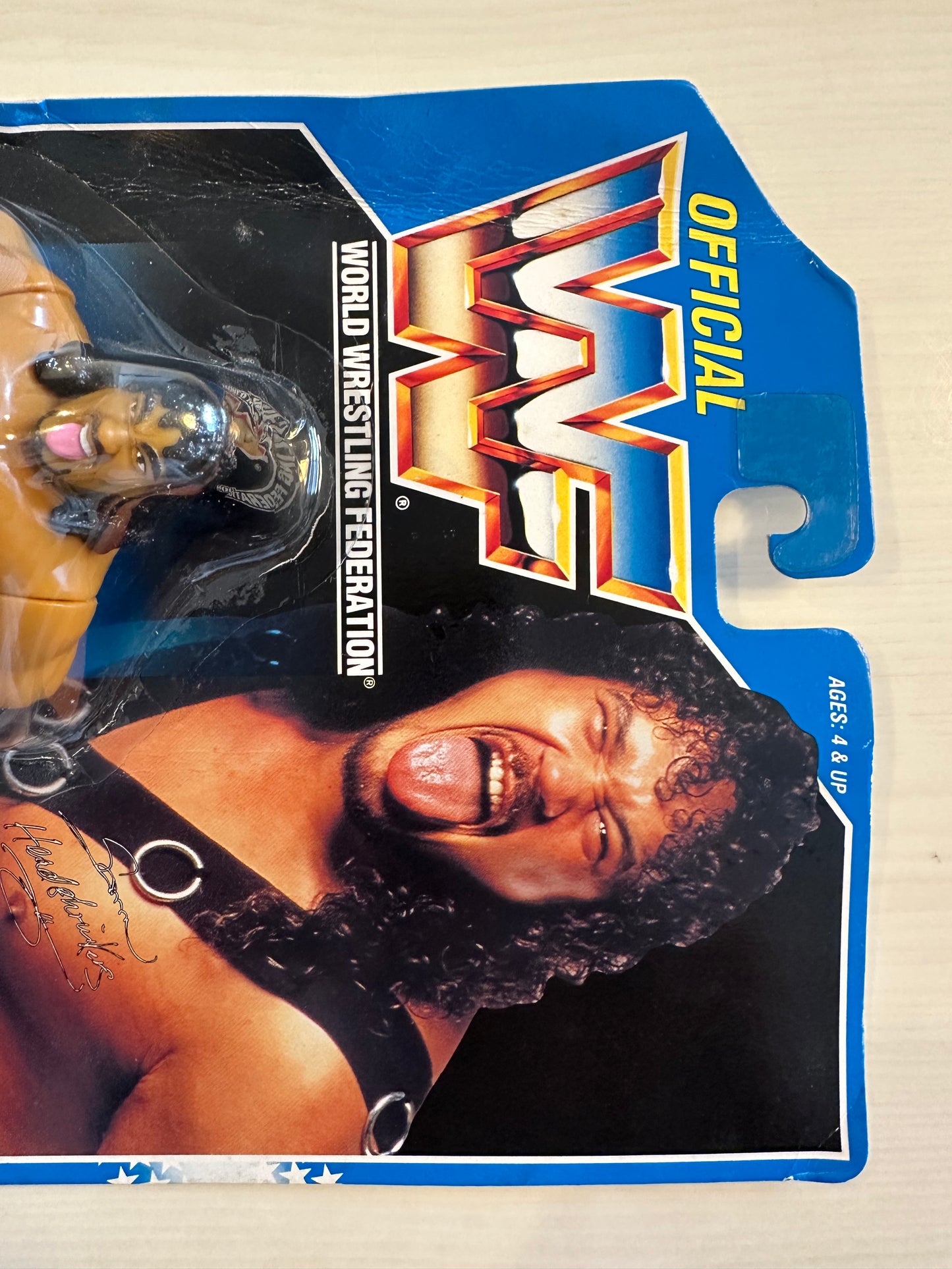 Samu the Headshrinker Series 10 WWF Hasbro